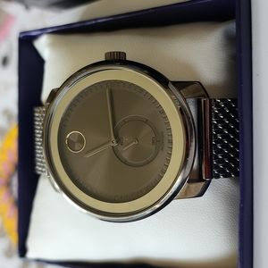Movado Bold Gunmetal Grey Watch